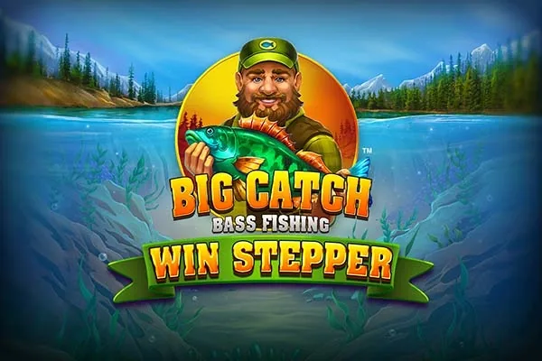 Big Catch Bass Fishing Win Stepper